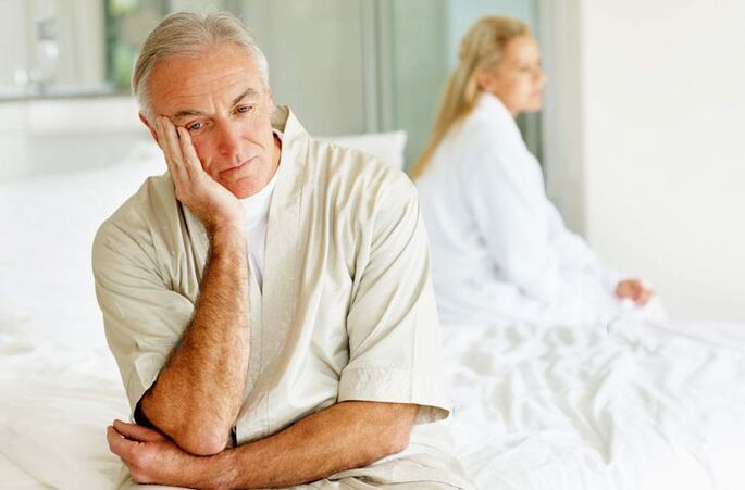 Augmenter les hommes de pouvoir de plus de 60 ans